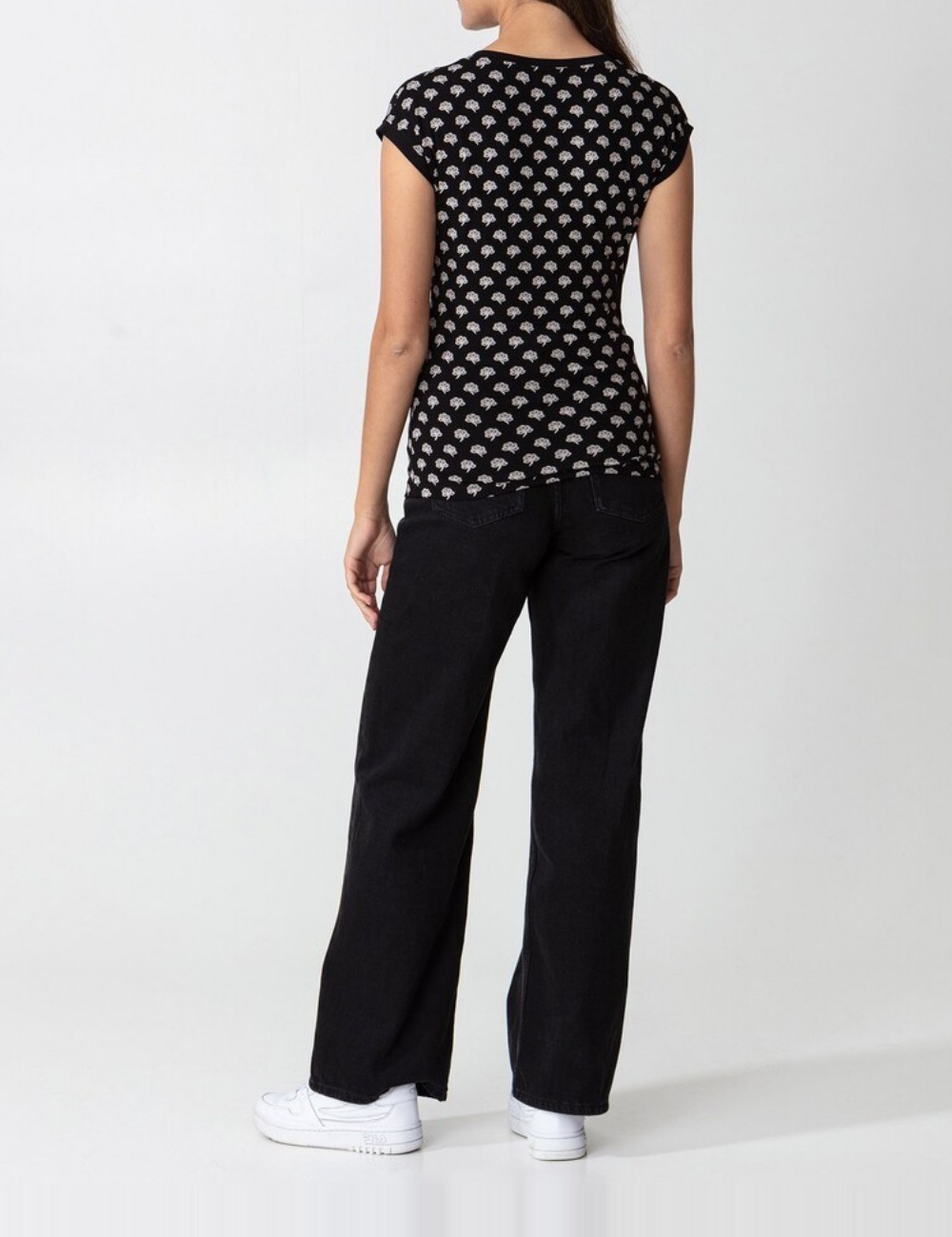 Bluza Indiska, negru - 1 | YEO