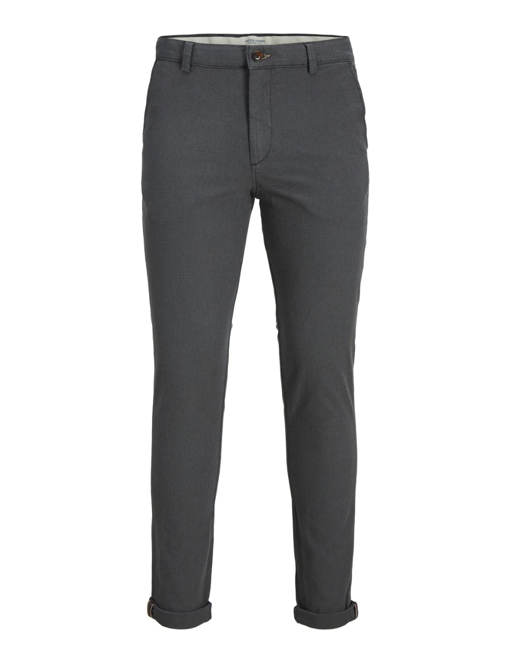 Pantaloni Jack&Jones, gri petrol