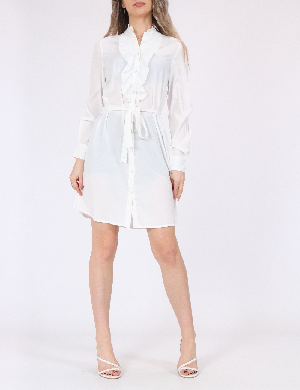Rochie scurta Vero Moda, alb - 1 | YEO