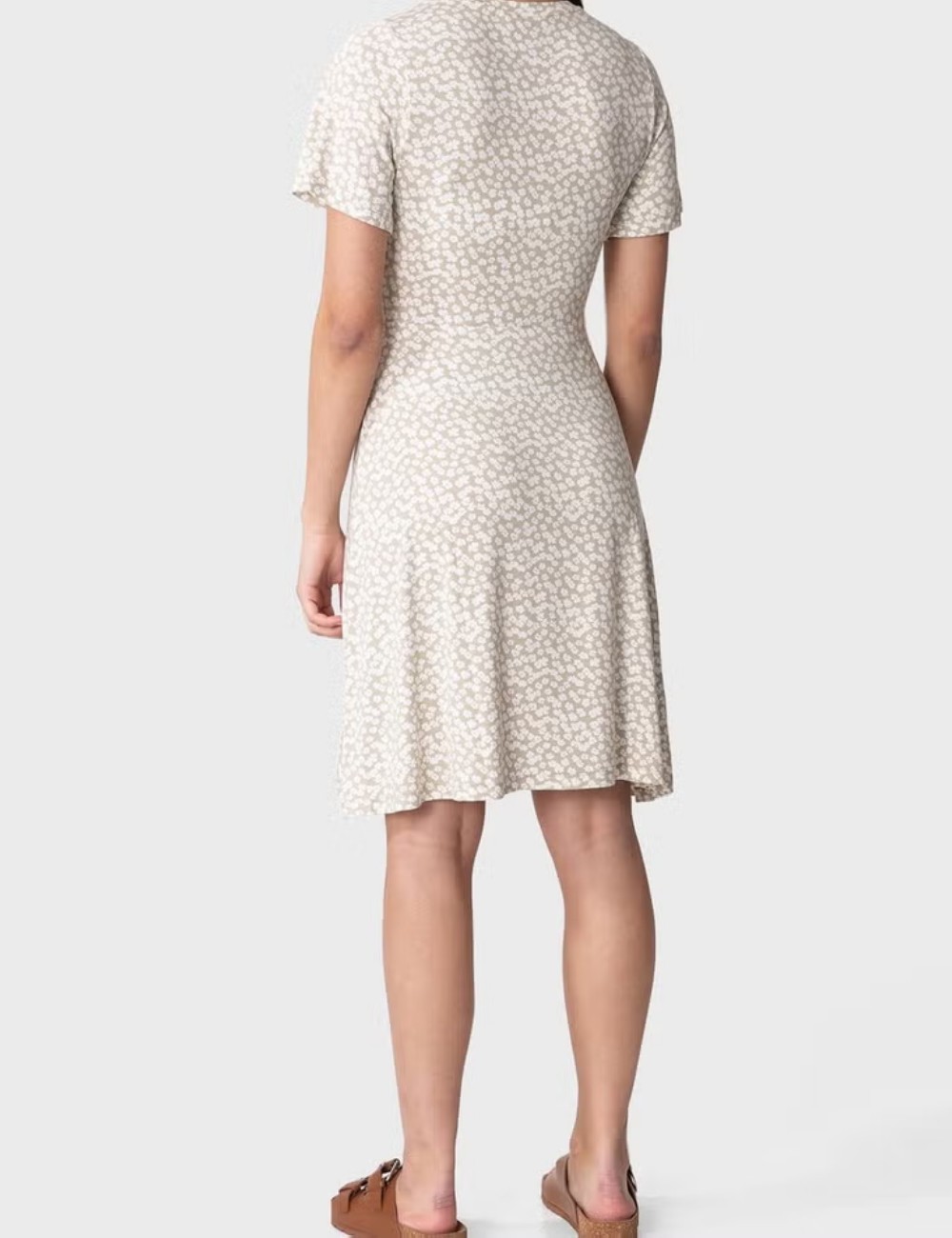 Rochie scurta Indiska, bej - 1 | YEO