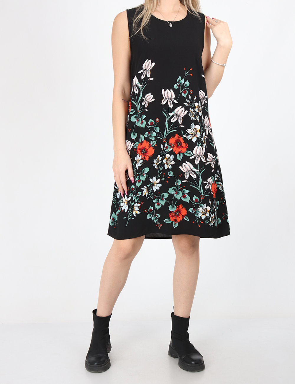 Rochie scurta Indiska, negru