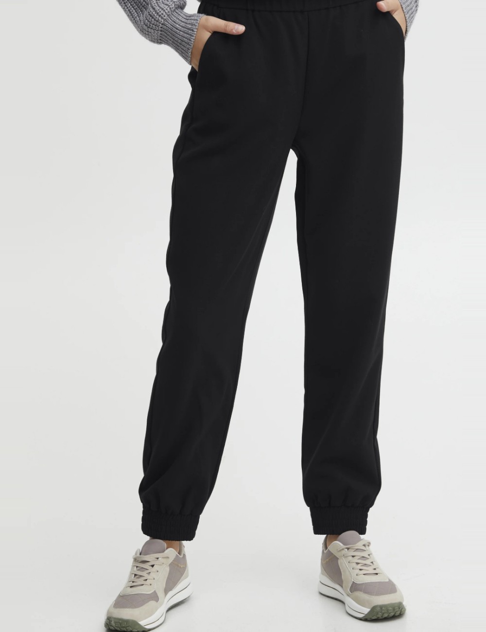Pantaloni Oxmo, negru - 1 | YEO