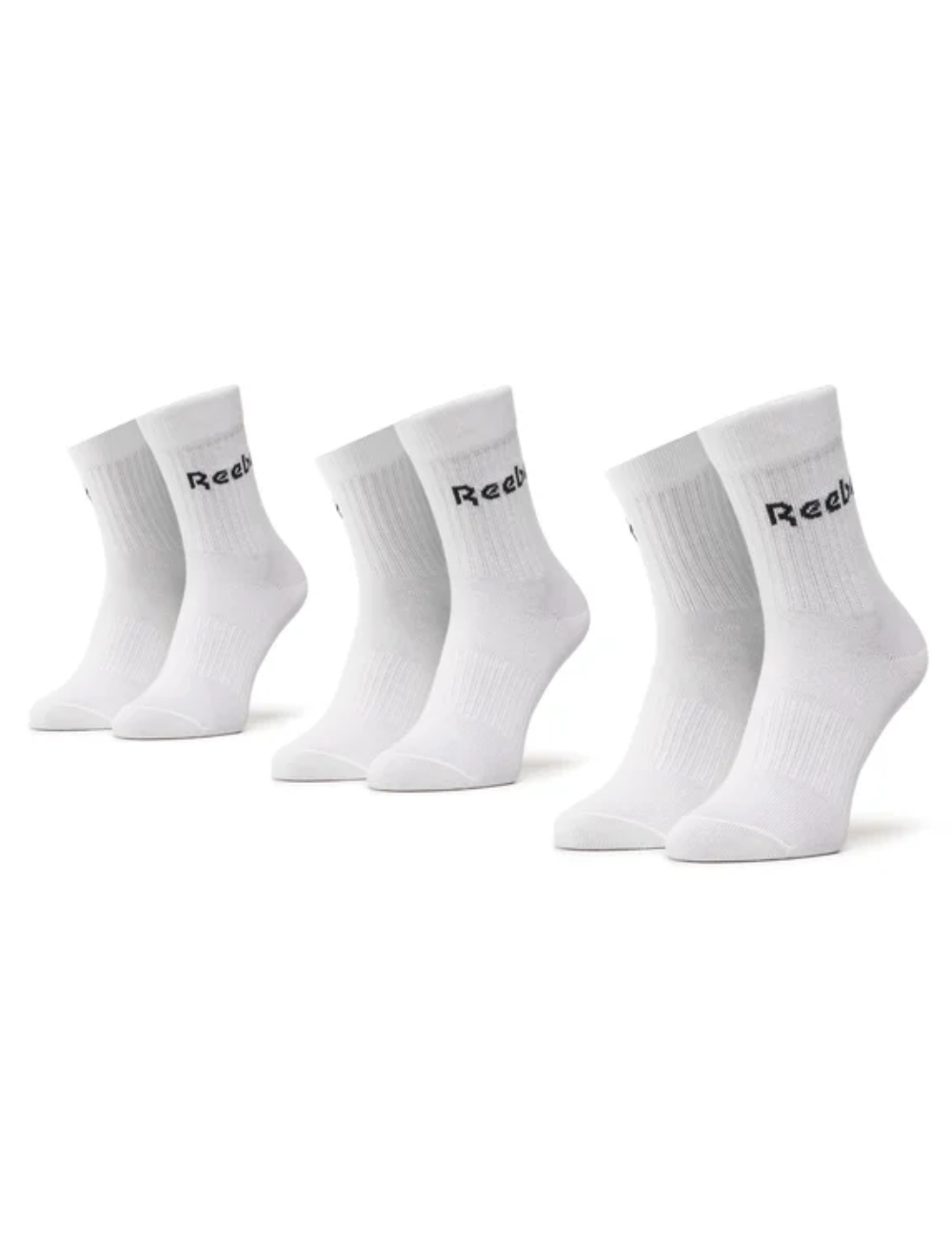 Set sosete Reebok, alb