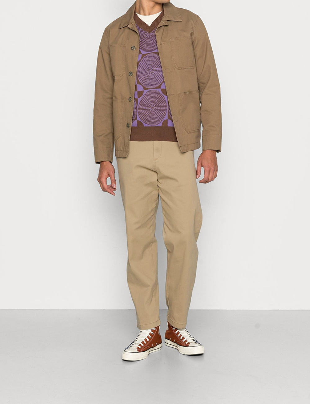 Pantaloni Jack&Jones, maro