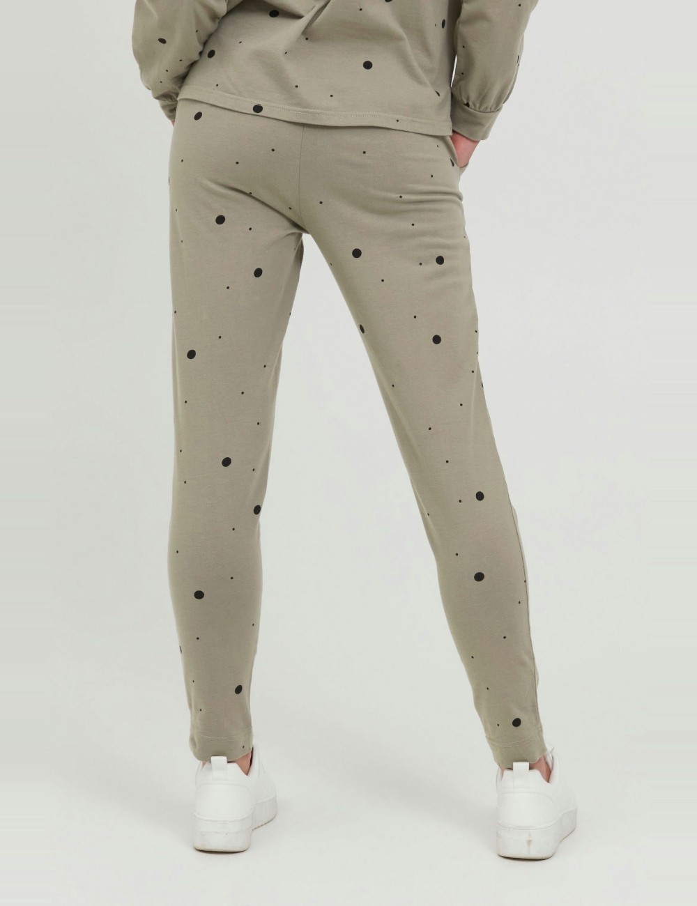 Pantaloni Ichi, verde - 1 | YEO