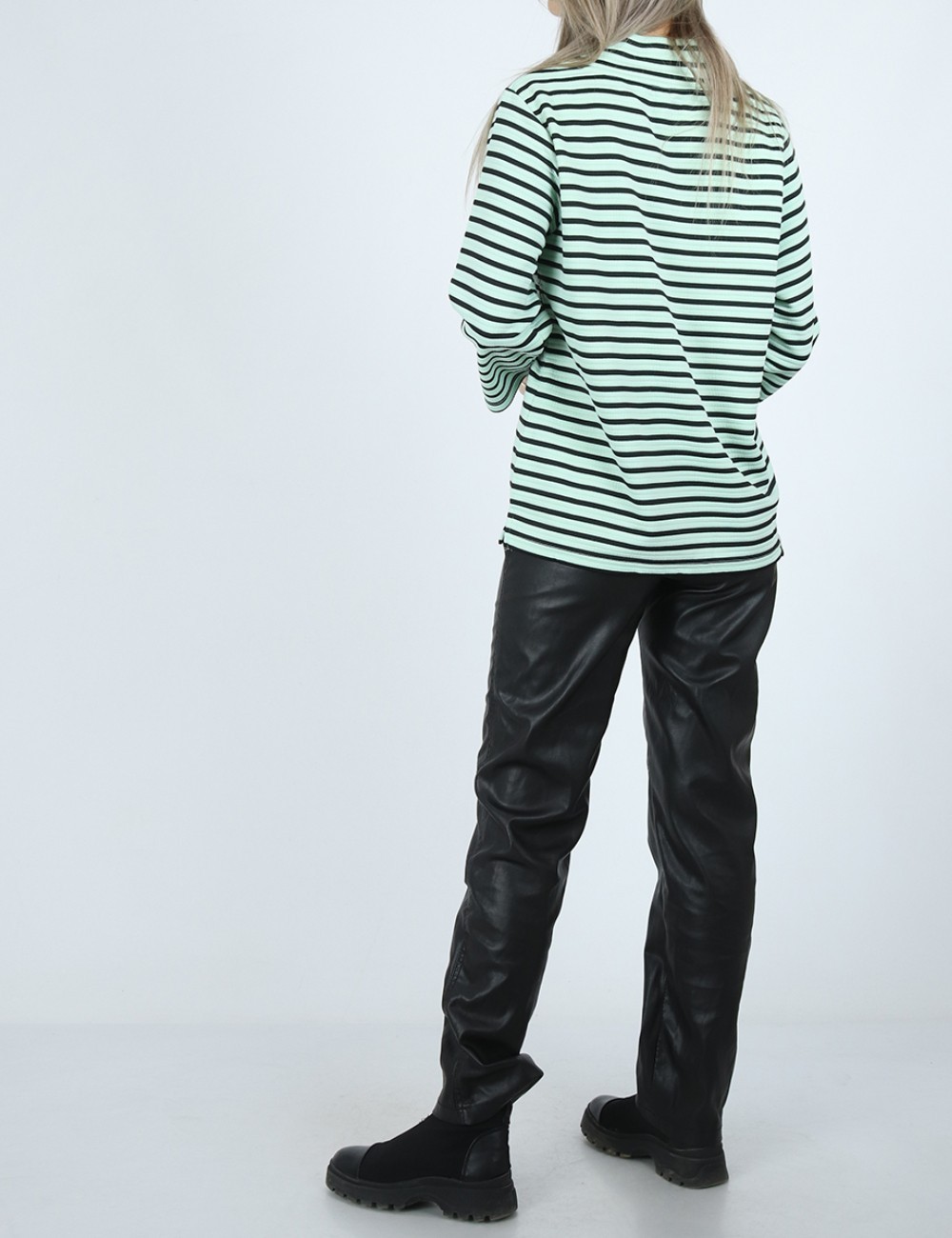 Bluza Blendshe, verde - 1 | YEO