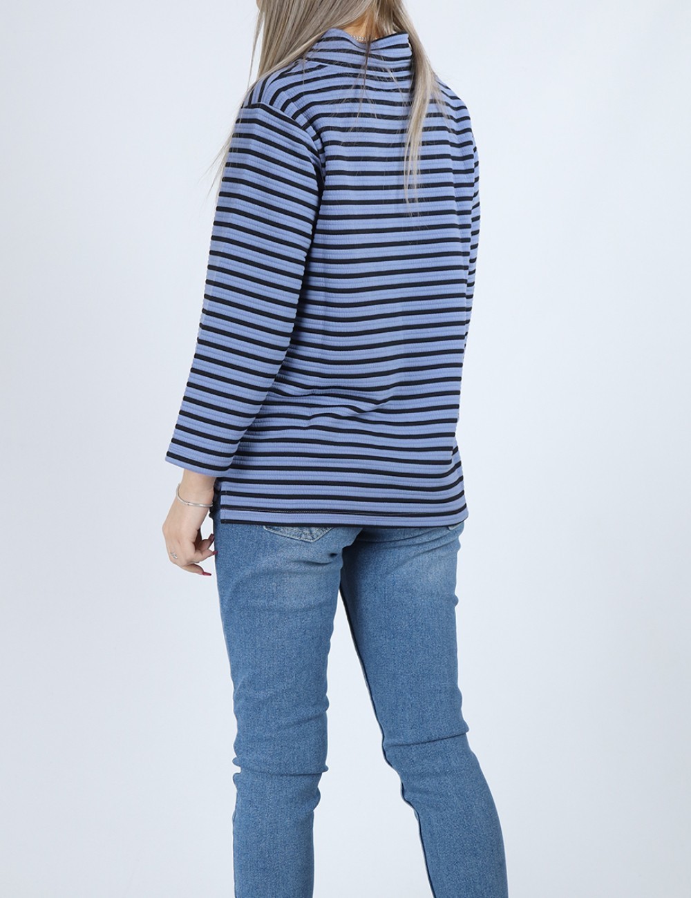 Bluza Blendshe, albastru - 1 | YEO