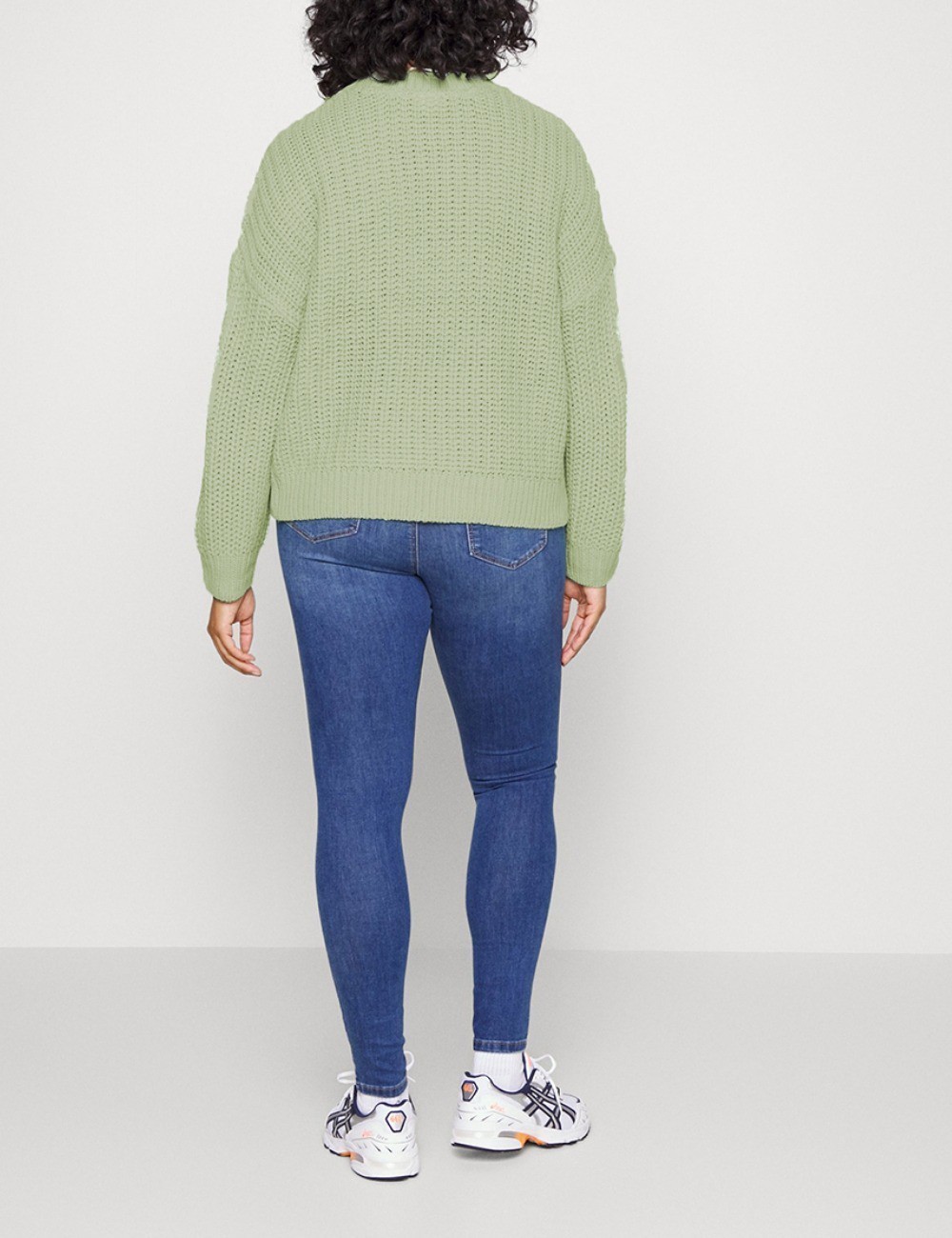 Pulover Noisy May Plus Size, verde - 1 | YEO