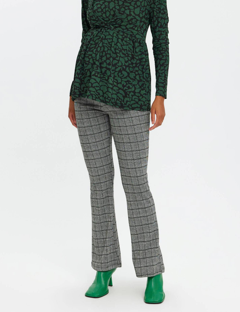 Pantaloni Mamalicious, gri