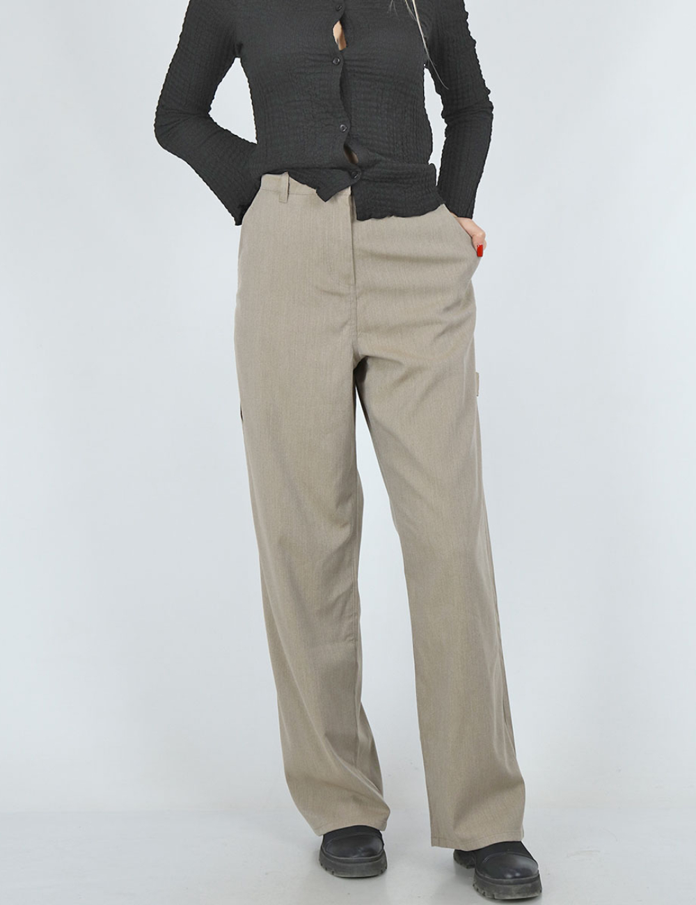 Pantaloni Vero Moda, bej