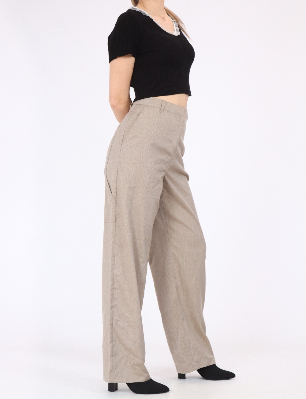 Pantaloni Vero Moda, bej - 1 | YEO