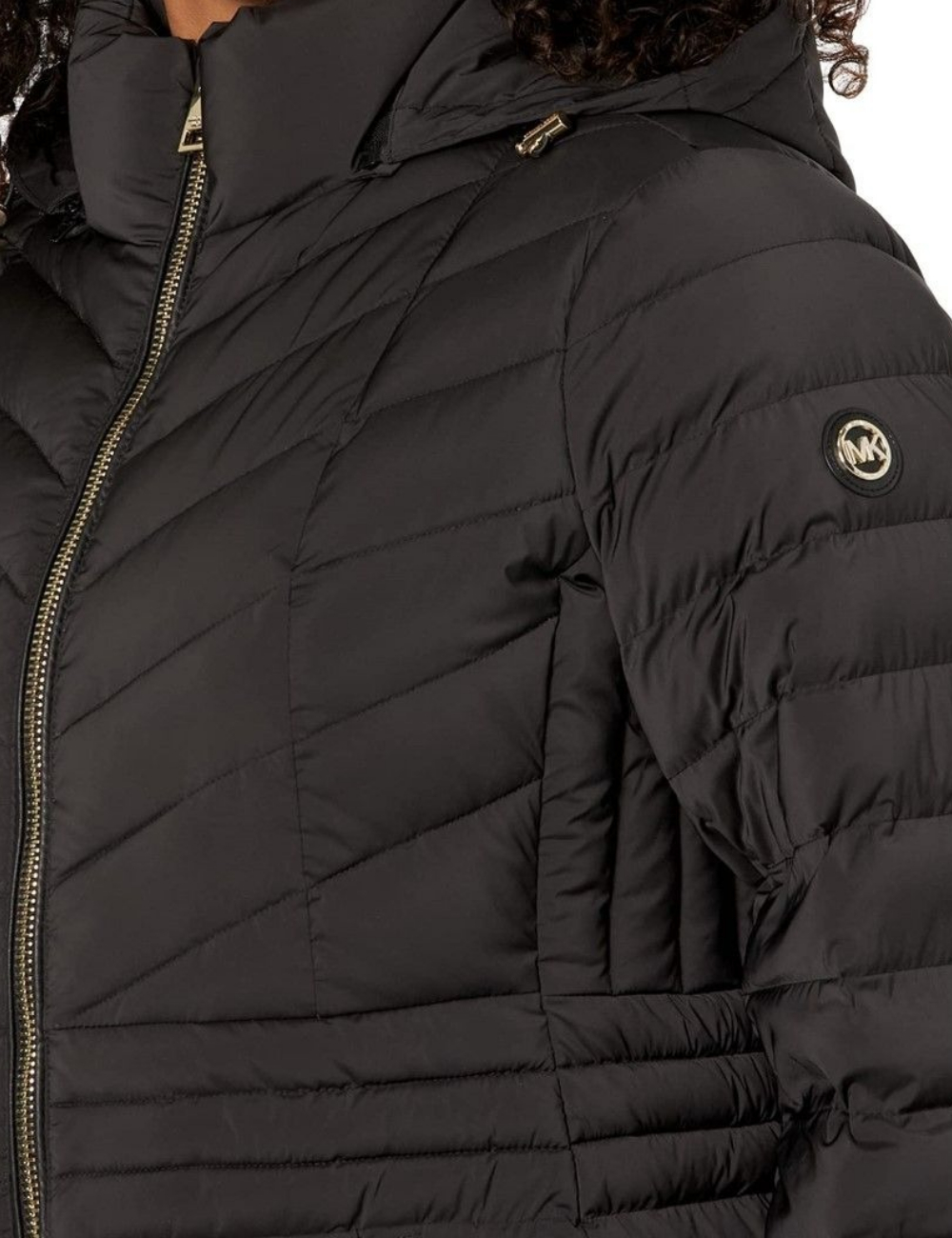 Geaca Plus Size Michael Kors, negru 377642 | evendi.ro