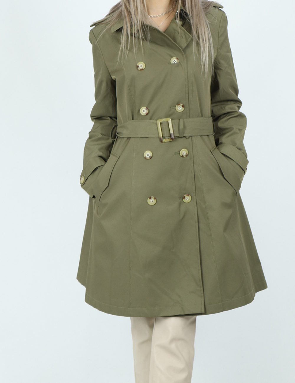 Trench Ralph Lauren, verde 377654 | evendi.ro
