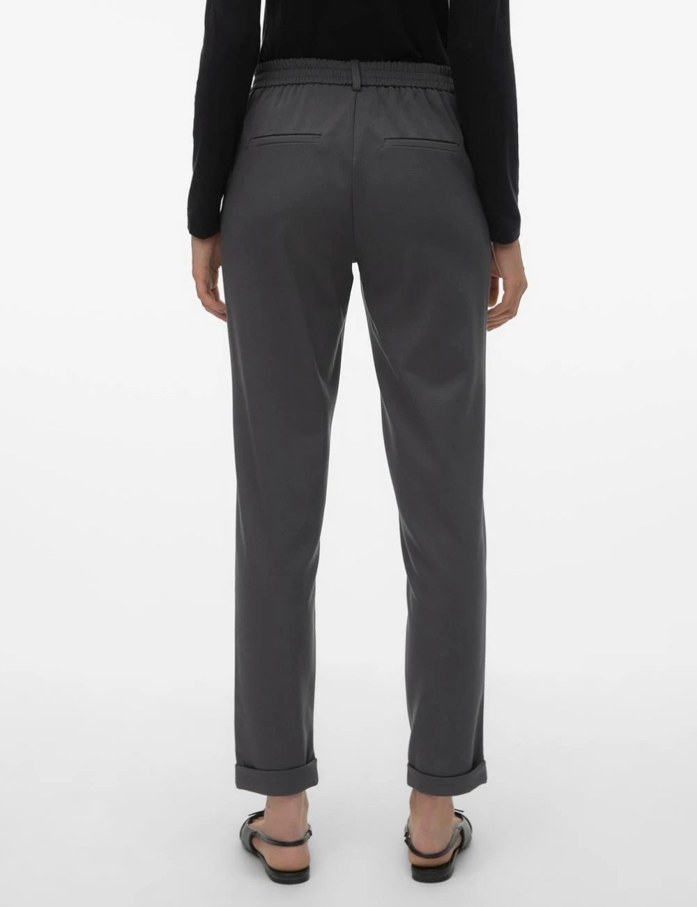 Pantaloni Vero Moda, gri inchis - 1 | YEO