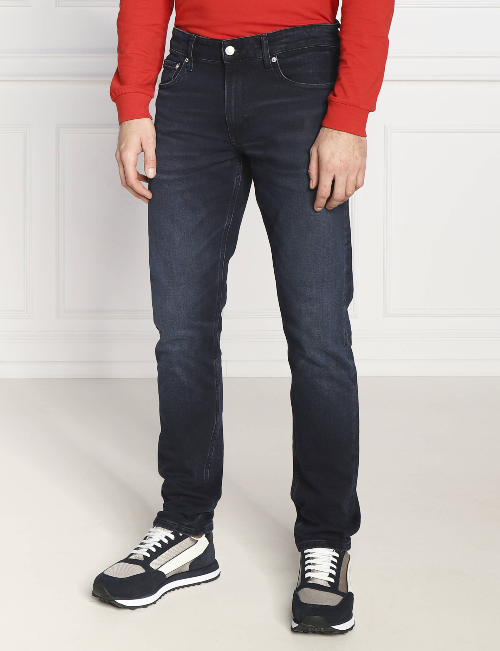 Blugi Calvin Klein, bleumarin