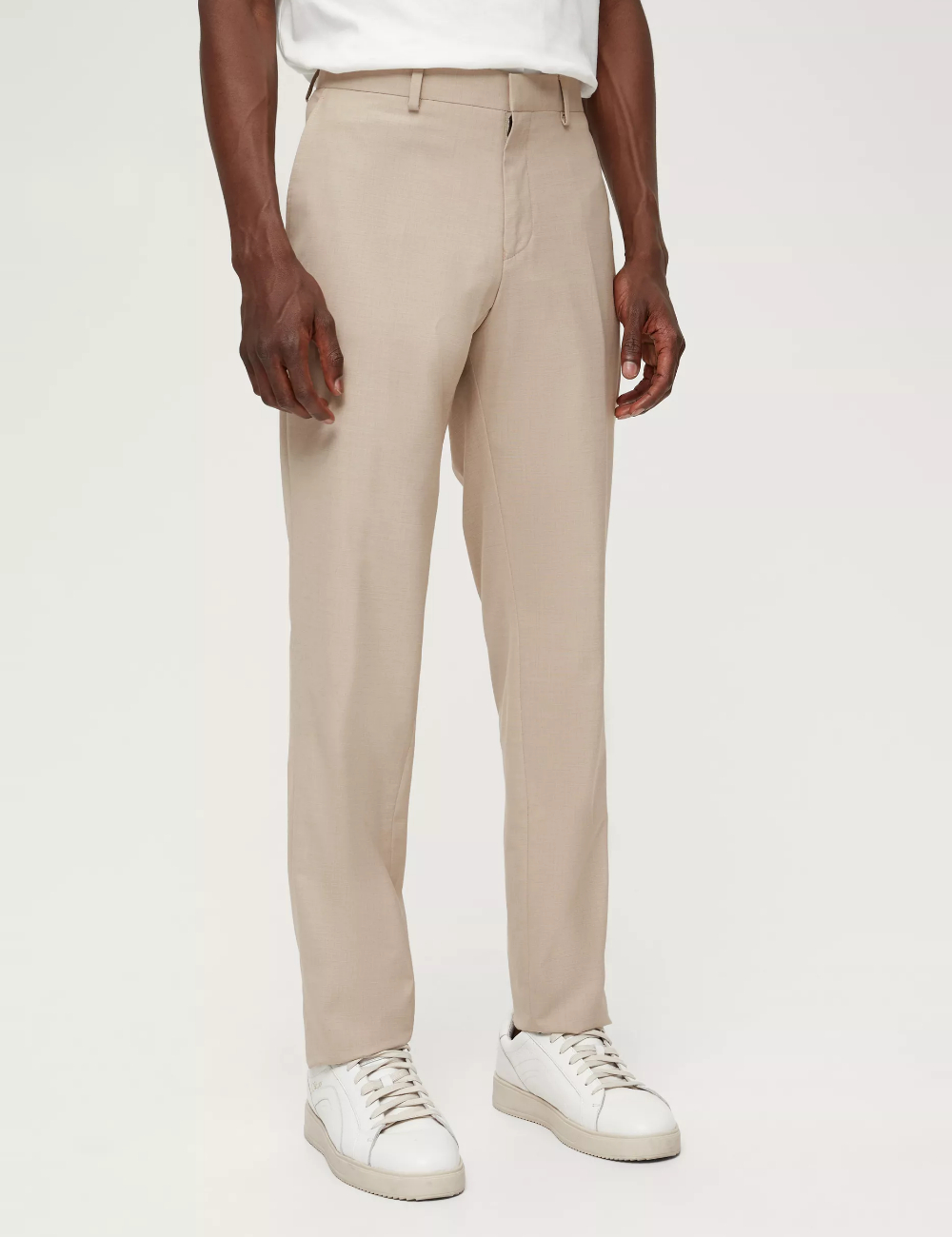 Pantaloni s.Oliver, crem