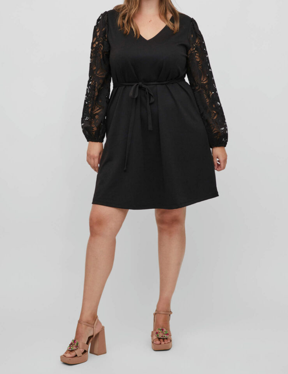 Rochie scurta EVOKED VILA, negru