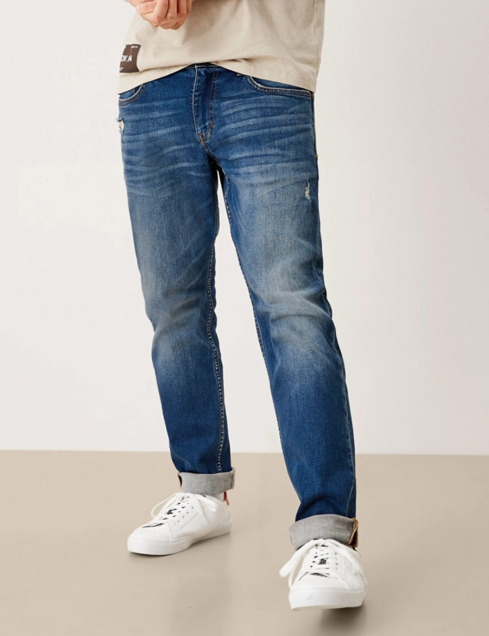 Blugi Q/S, bleumarin