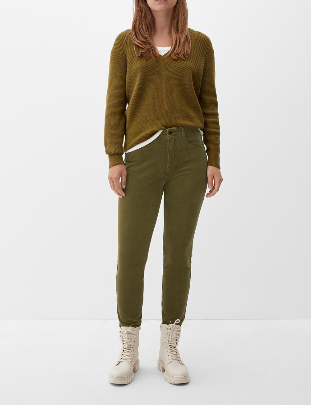 Pantaloni s.Oliver, verde