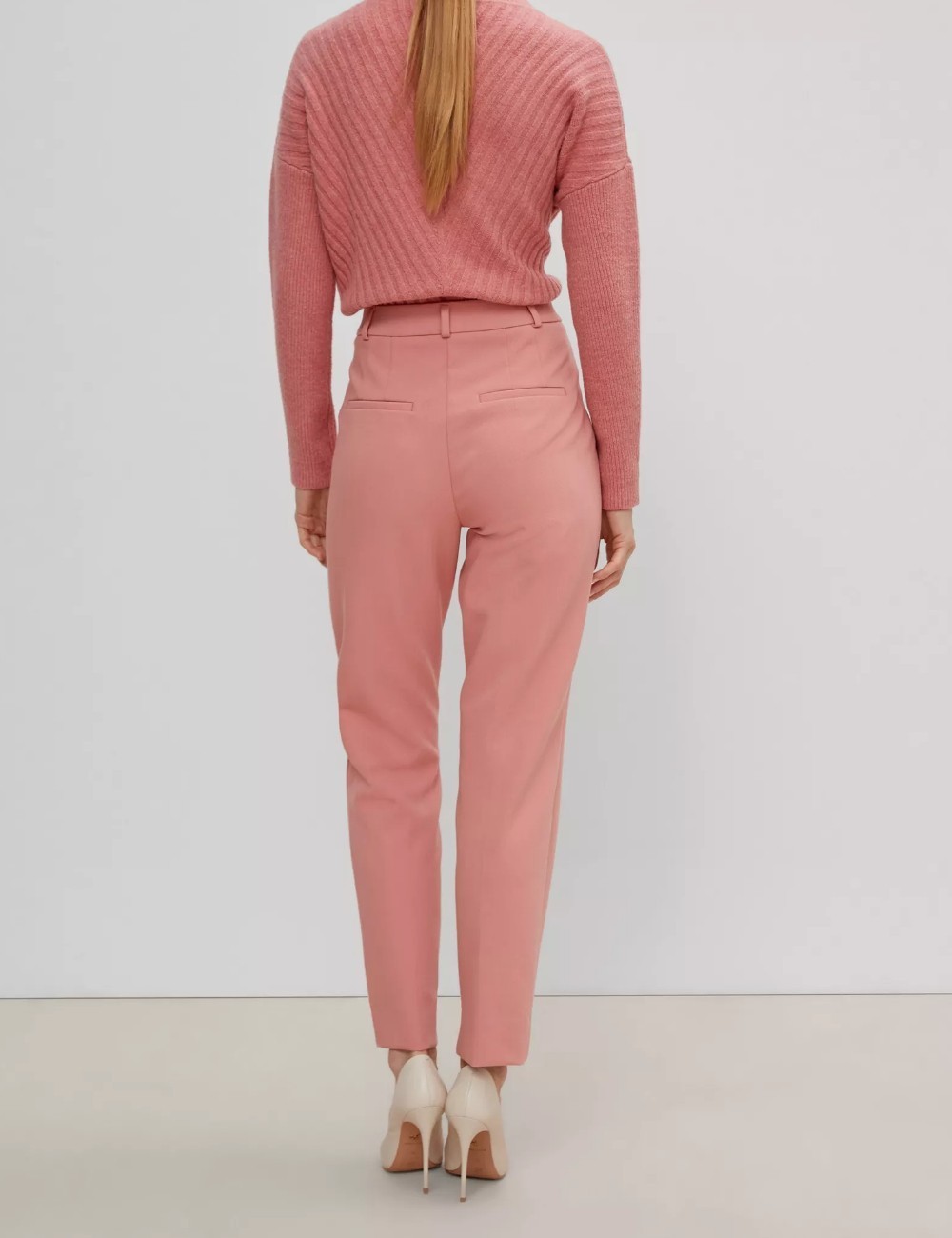 Pantaloni Comma, roz - 1 | YEO