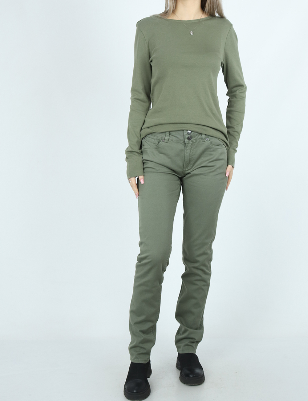 Pantaloni Q/S, verde