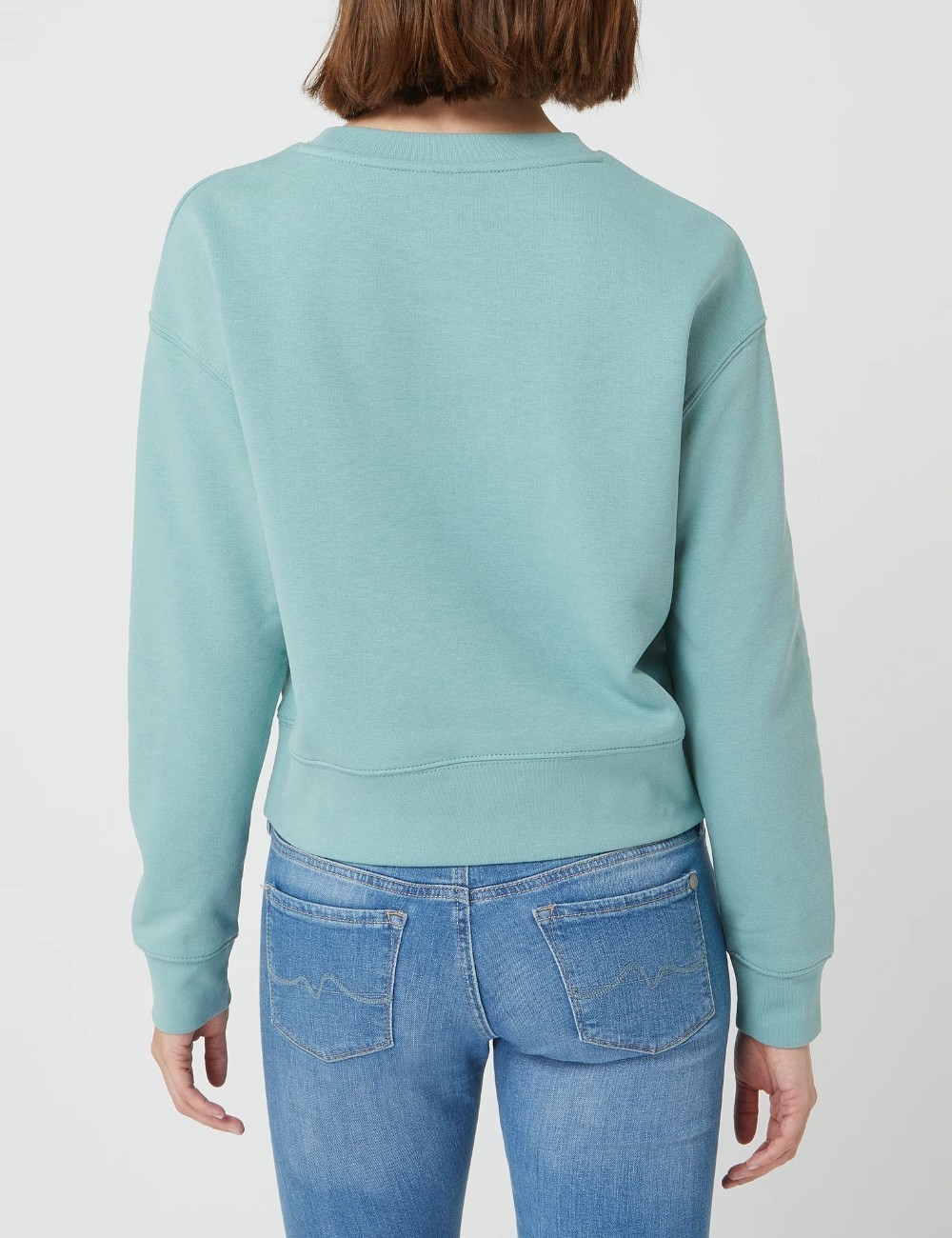 Bluza Q/S, turcoaz - 1 | YEO