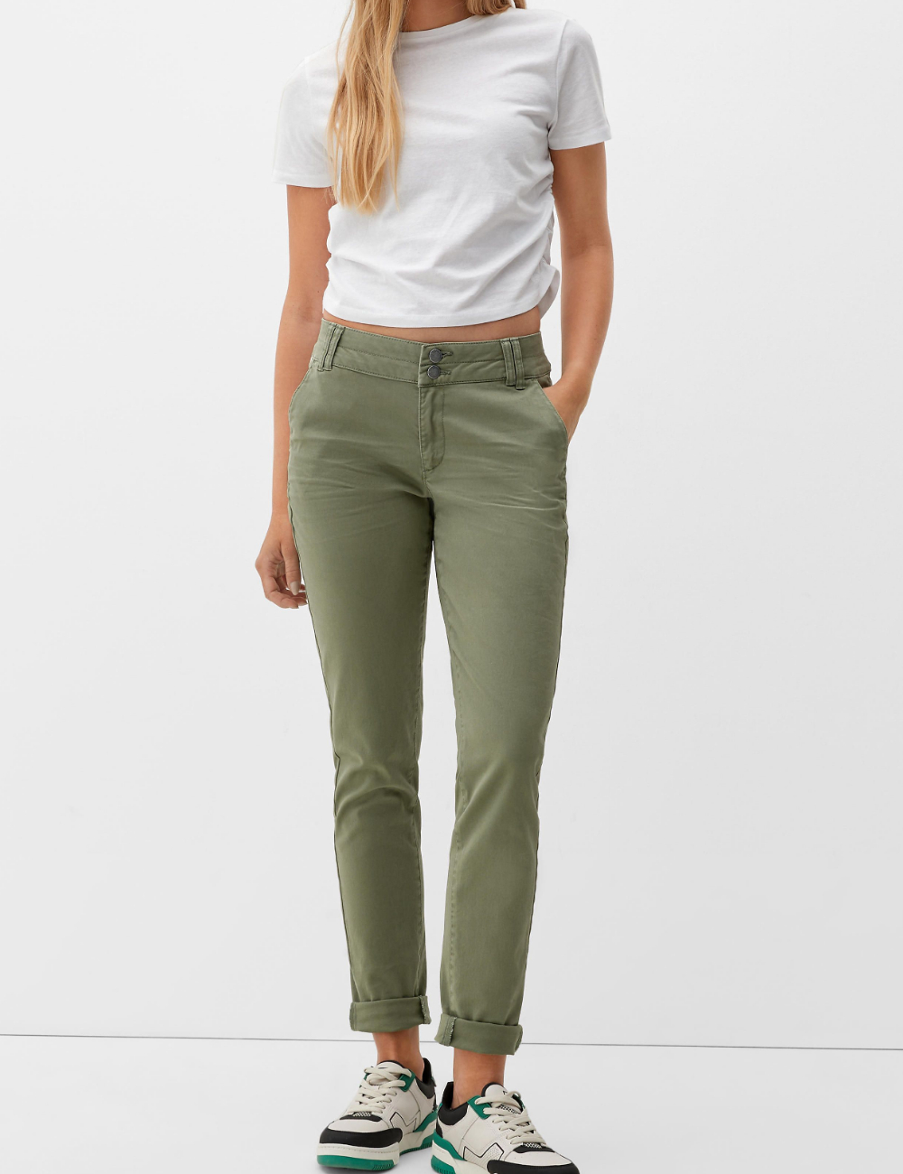 Pantaloni Q/S, verde