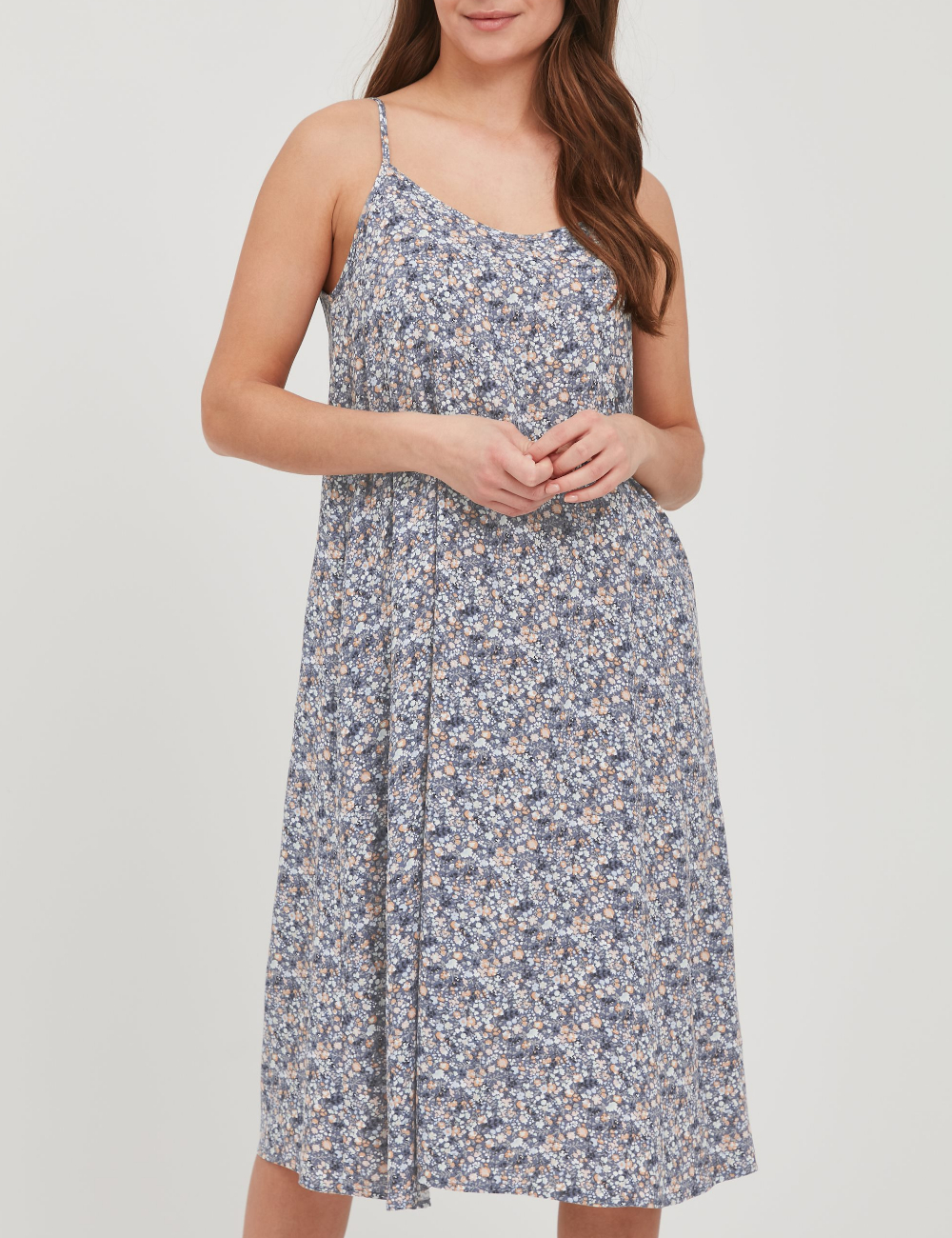 Rochie medie Fransa, floral print