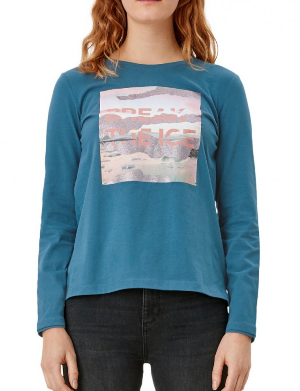 Bluza s.Oliver, turcoaz