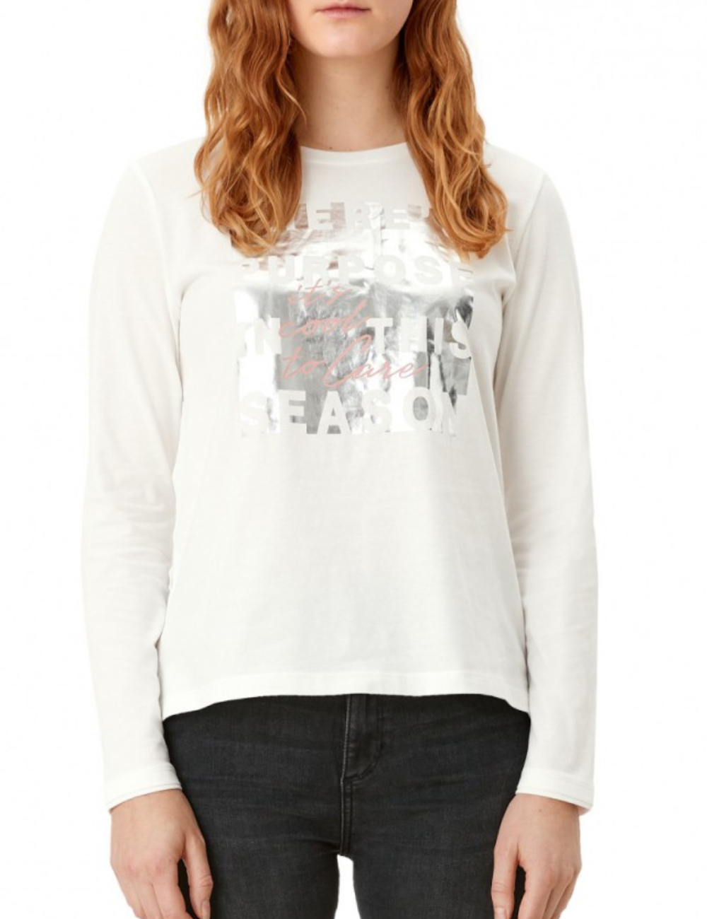 Bluza s.Oliver, alb