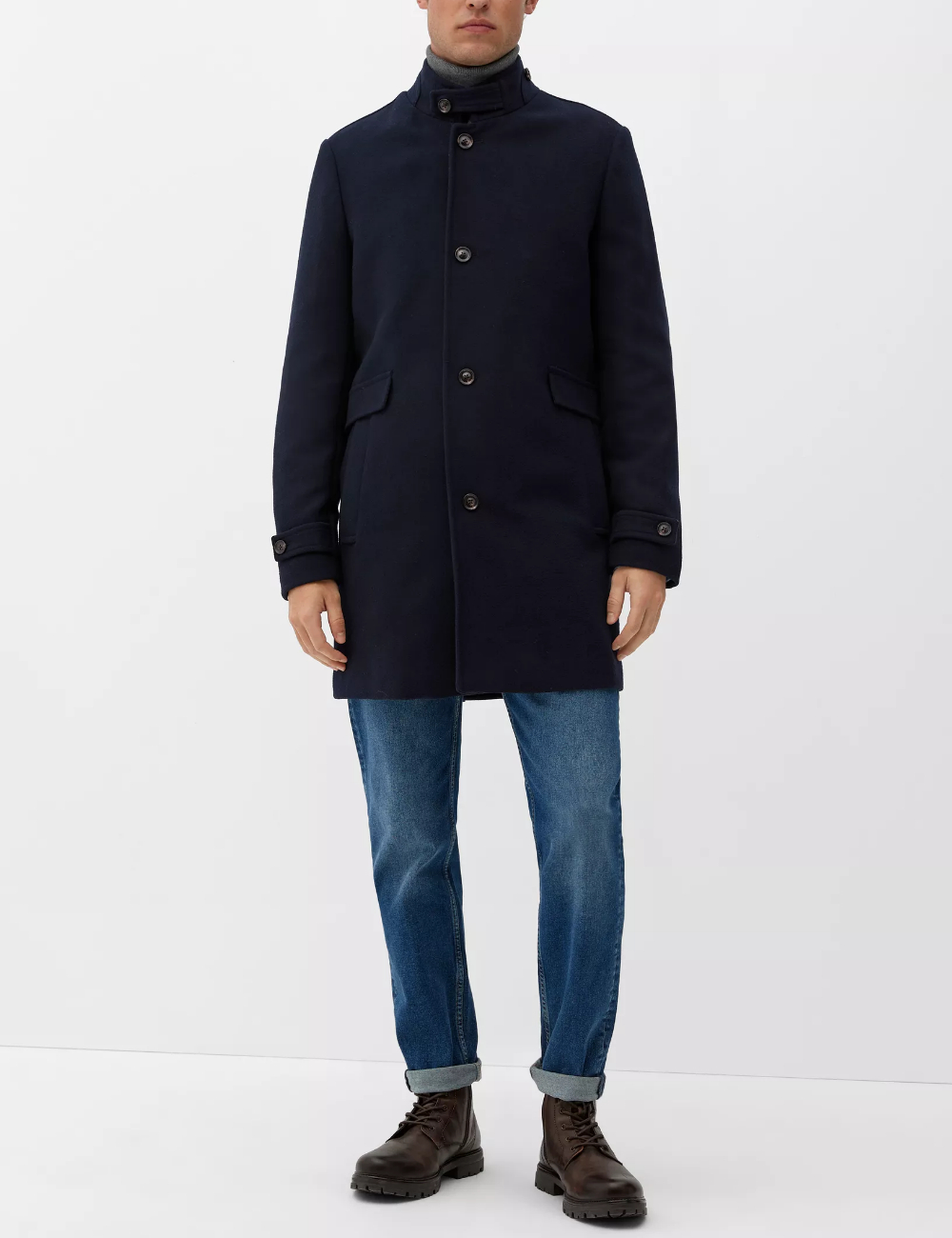 Palton s.Oliver, bleumarin
