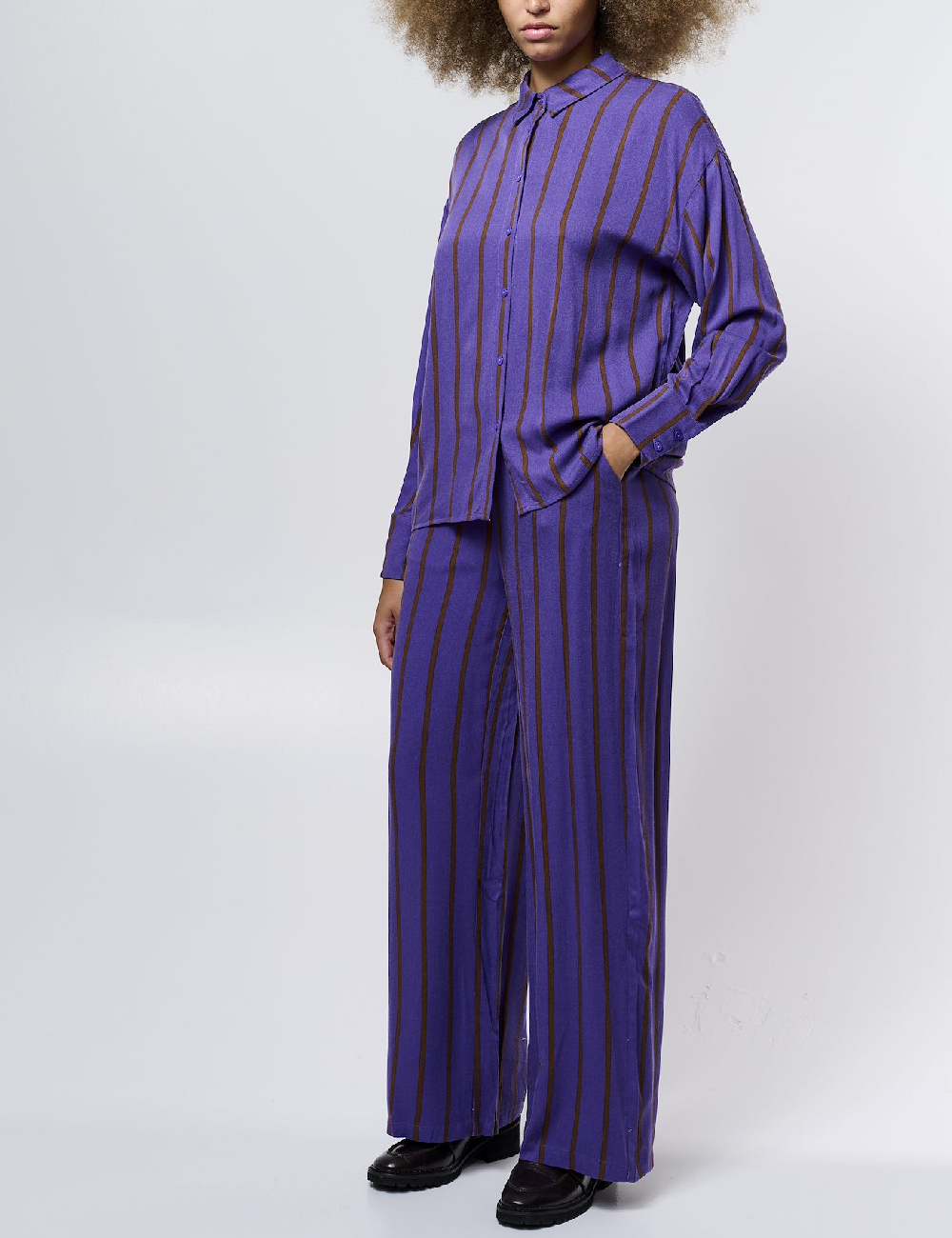 Pantaloni Ichi, mov