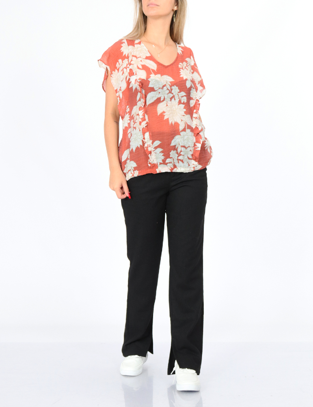 Bluza Cream, caramiziu