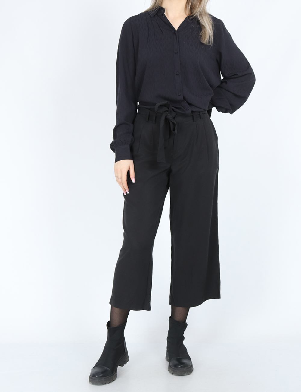 Pantaloni Bon a Parte, negru