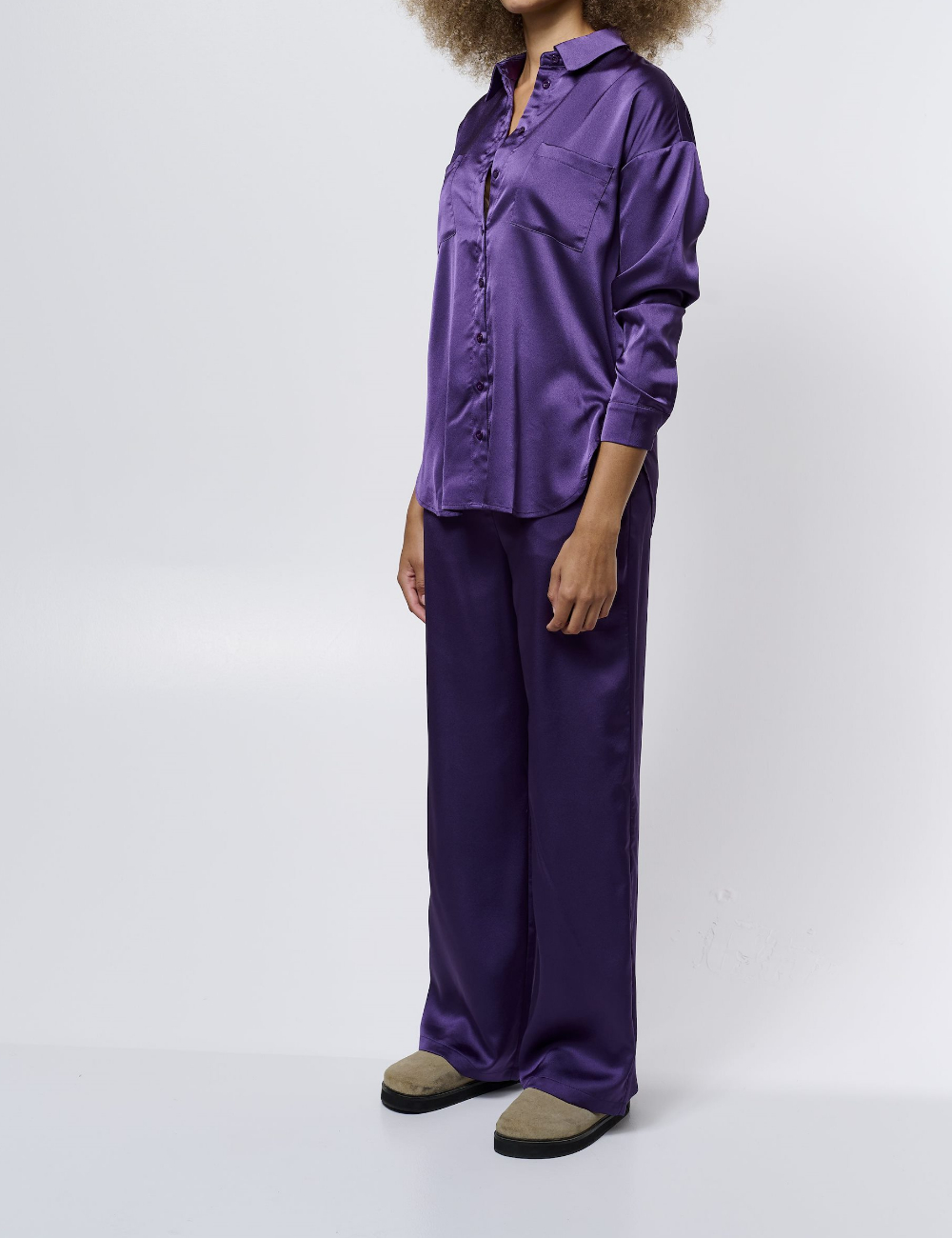 Pantaloni Ichi, mov