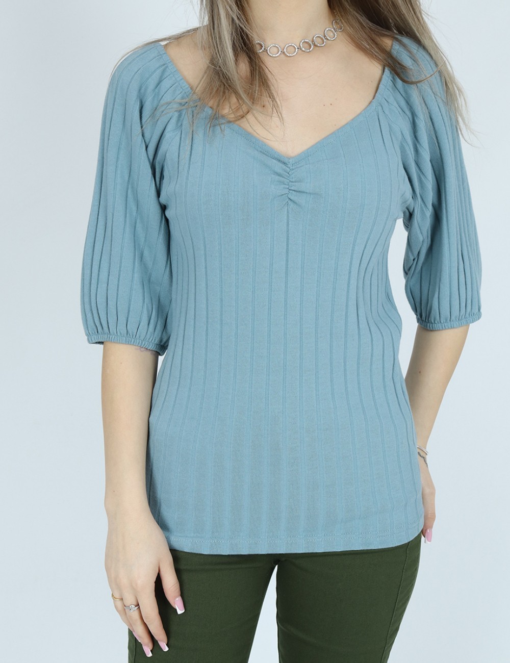 Bluza b.young, albastru - 1 | YEO