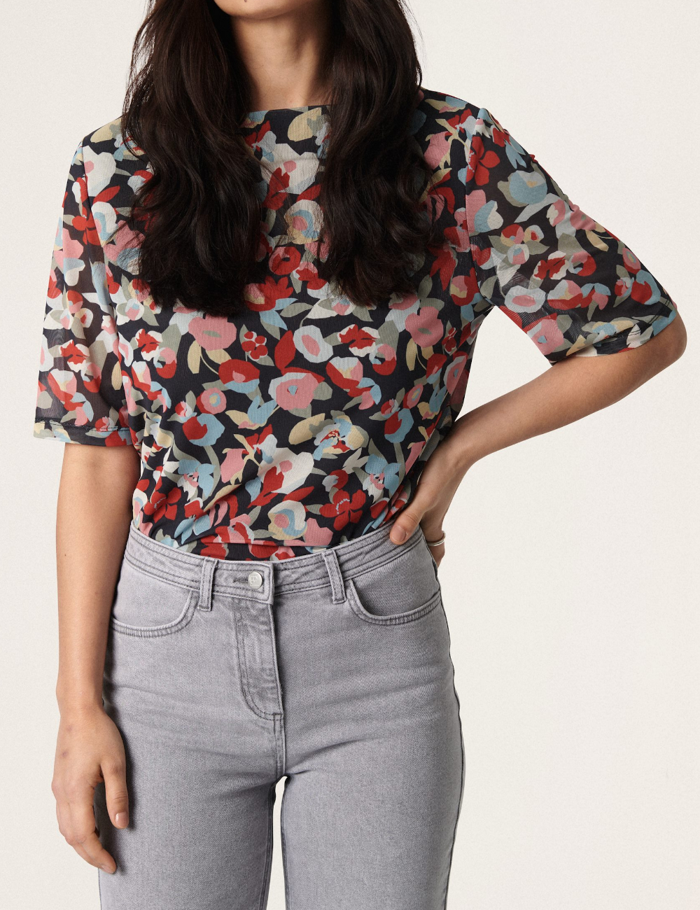 Bluza Soaked In Luxury, mix culori