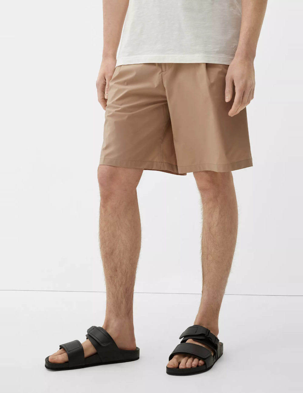 Pantaloni scurti s.Oliver, crem