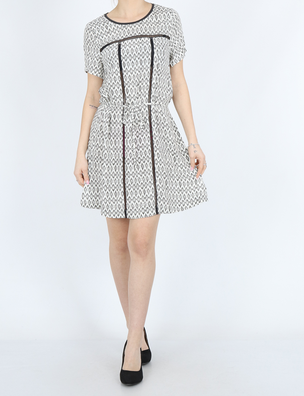 Rochie scurta Bon a Parte, bej