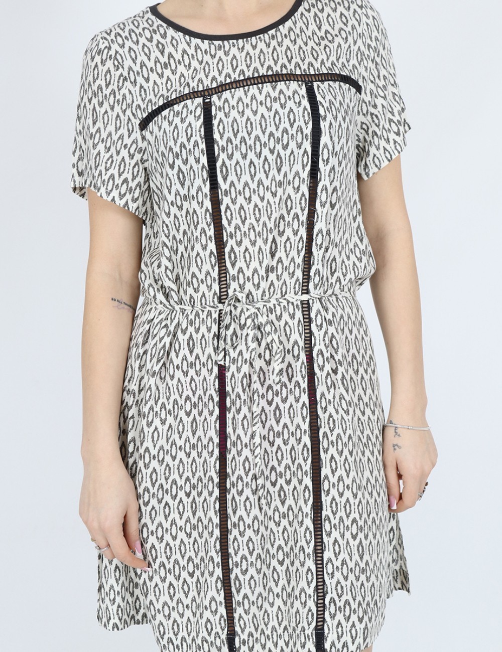 Rochie scurta Bon a Parte, bej - 1 | YEO