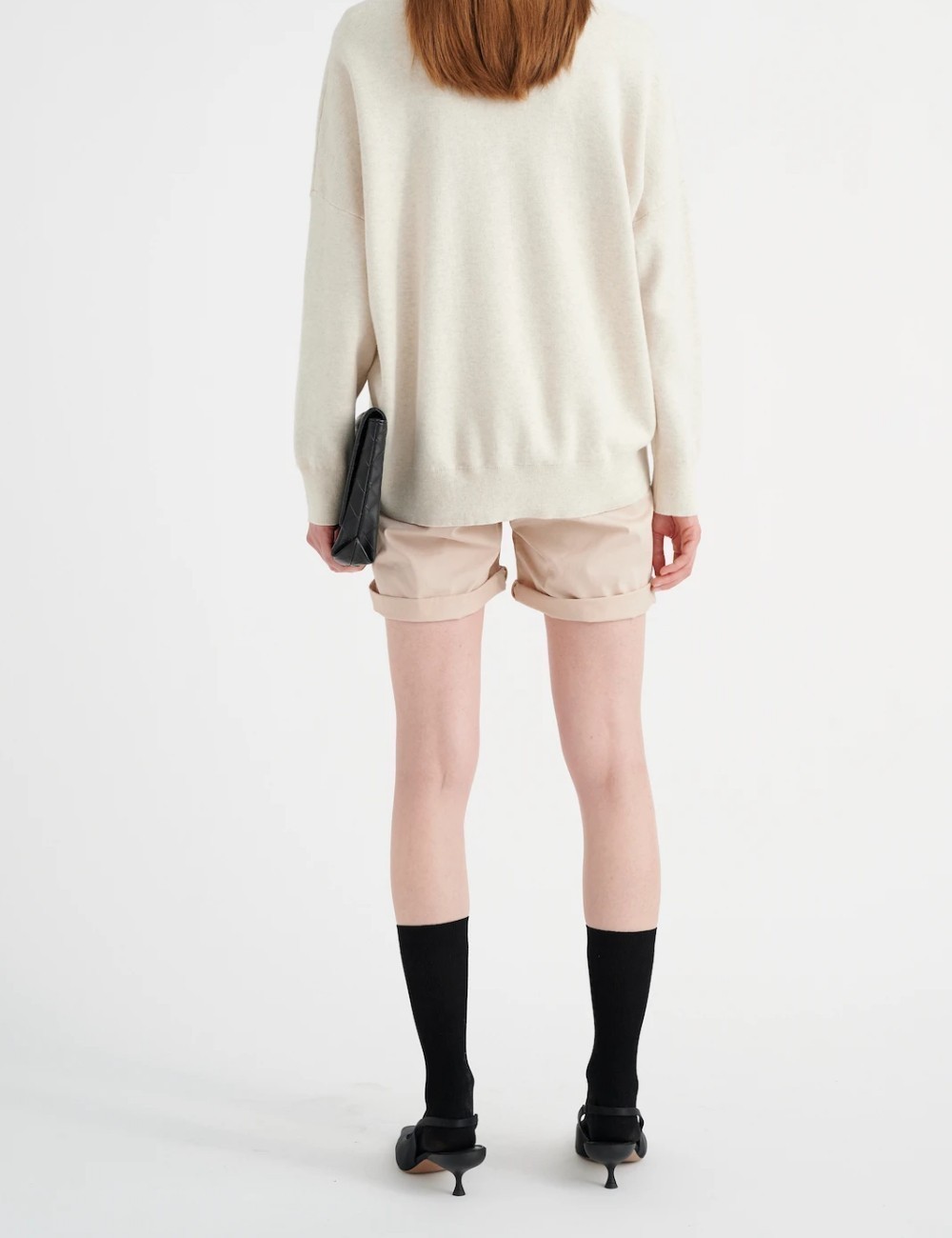 Pantaloni scurti InWear, crem - 1 | YEO
