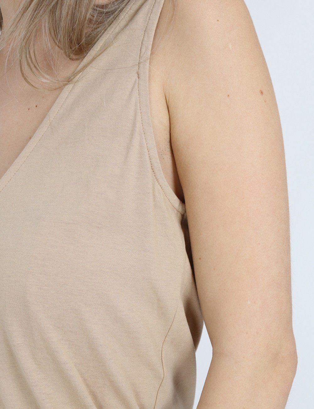 Rochie medie Vero Moda, maro deschis - 1 | YEO