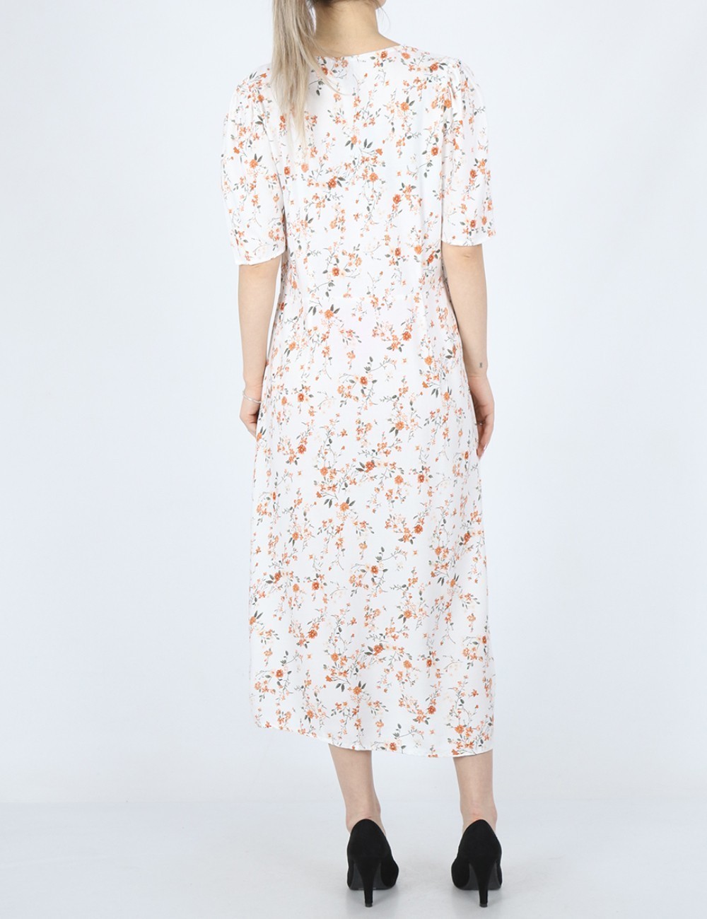 Rochie medie Vero Moda, alb - 1 | YEO
