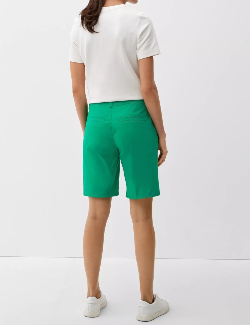 Pantaloni scurti s.Oliver, verde - 1 | YEO