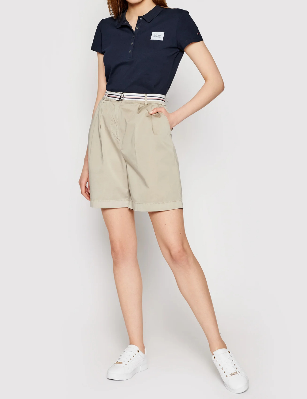Pantaloni scurti Tommy Hilfiger, bej