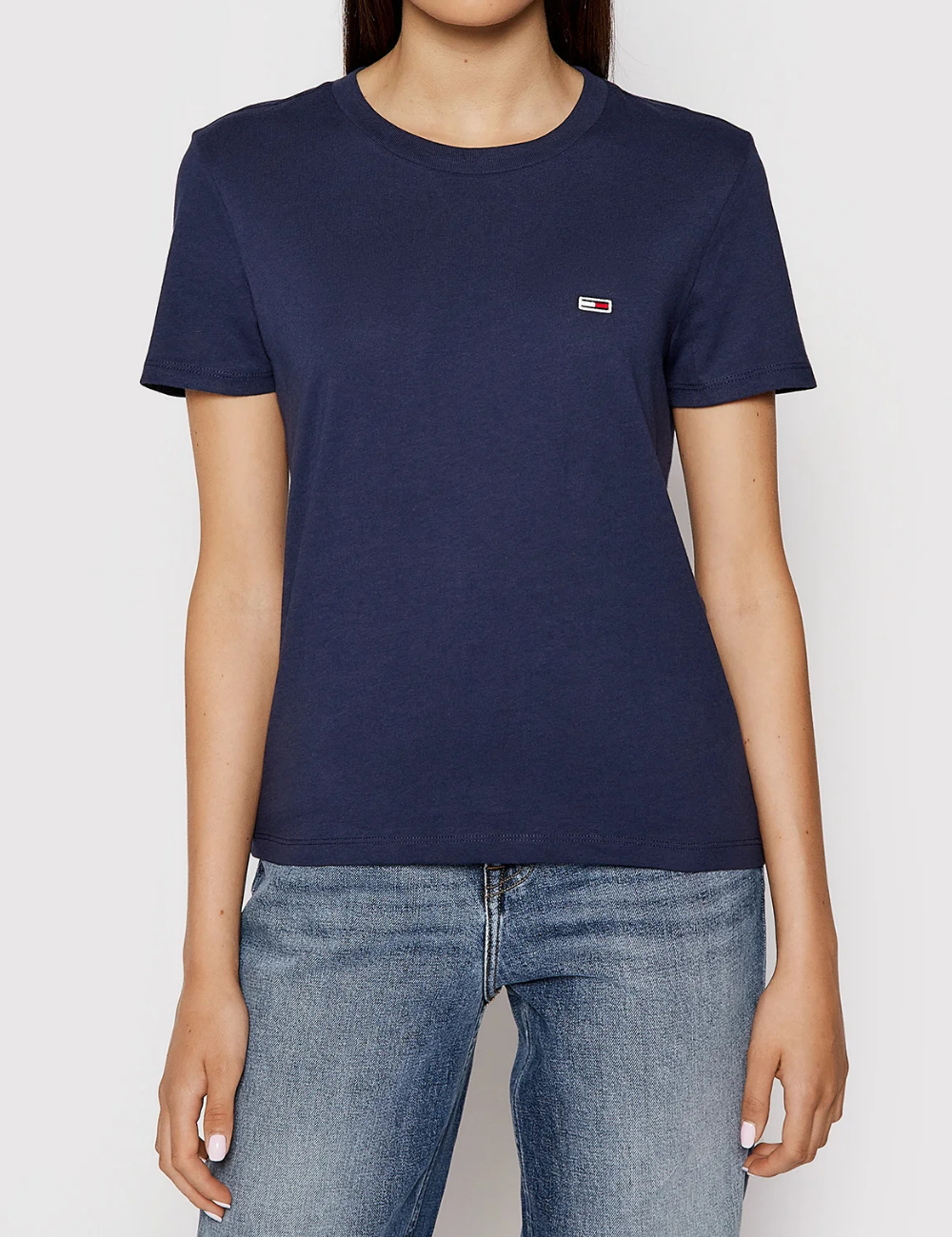 Tricou Tommy Jeans, bleumarin