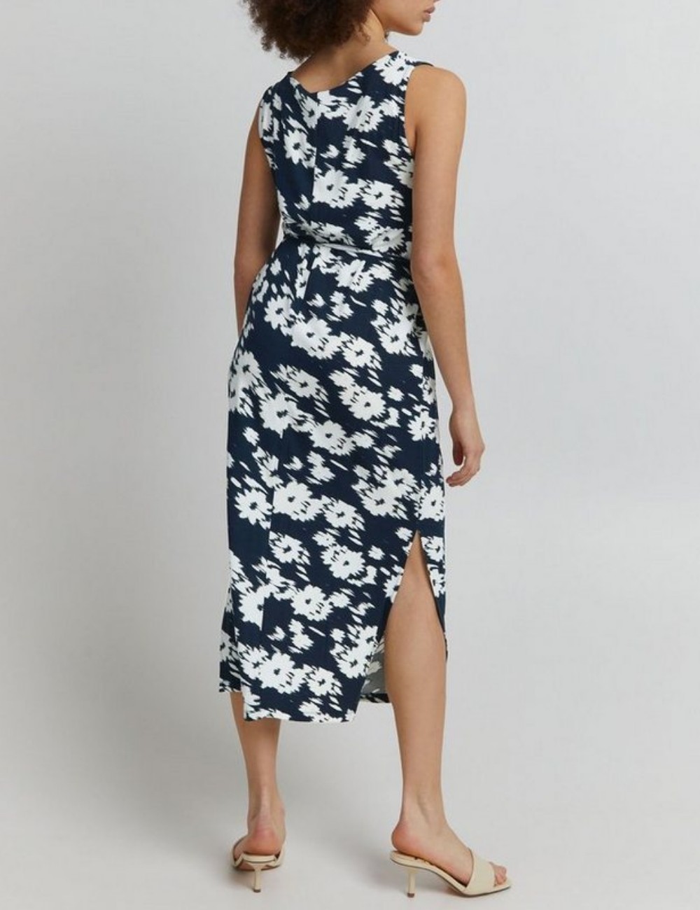 Rochie medie Ichi, bleumarin - 1 | YEO