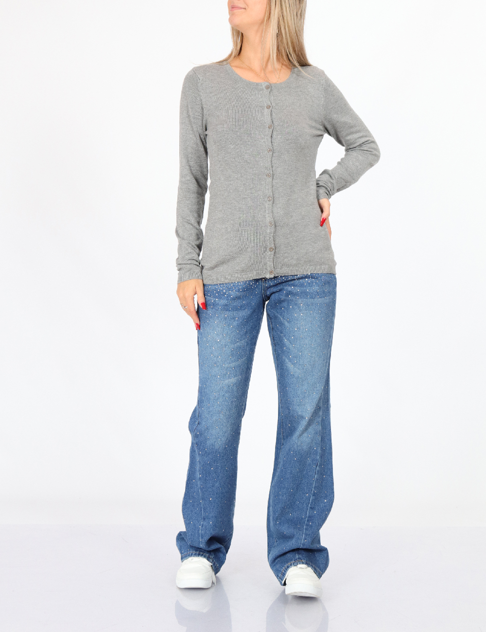 Bluza Ichi, gri
