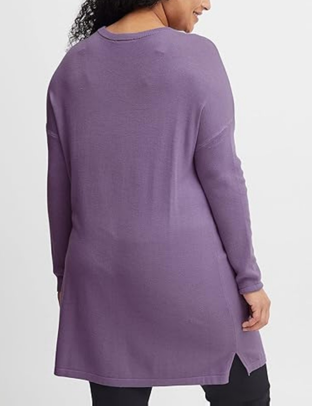Bluza Fransa Curve, mov - 1 | YEO