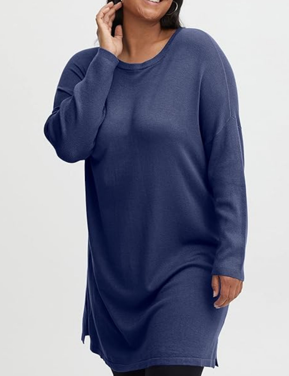 Bluza Fransa Curve, bleumarin